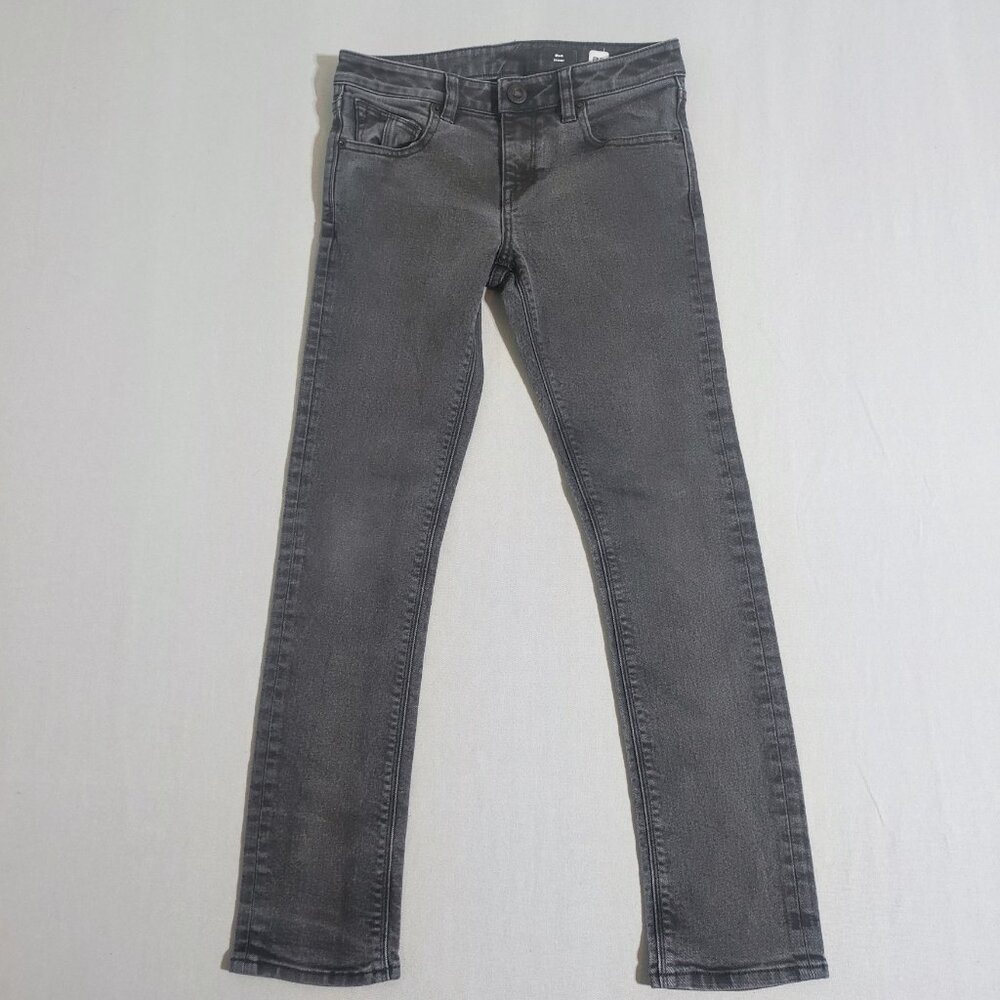 Volcom Jeans men's youth size 27X27 medium washed grey 2X4 Skinny fit jeans